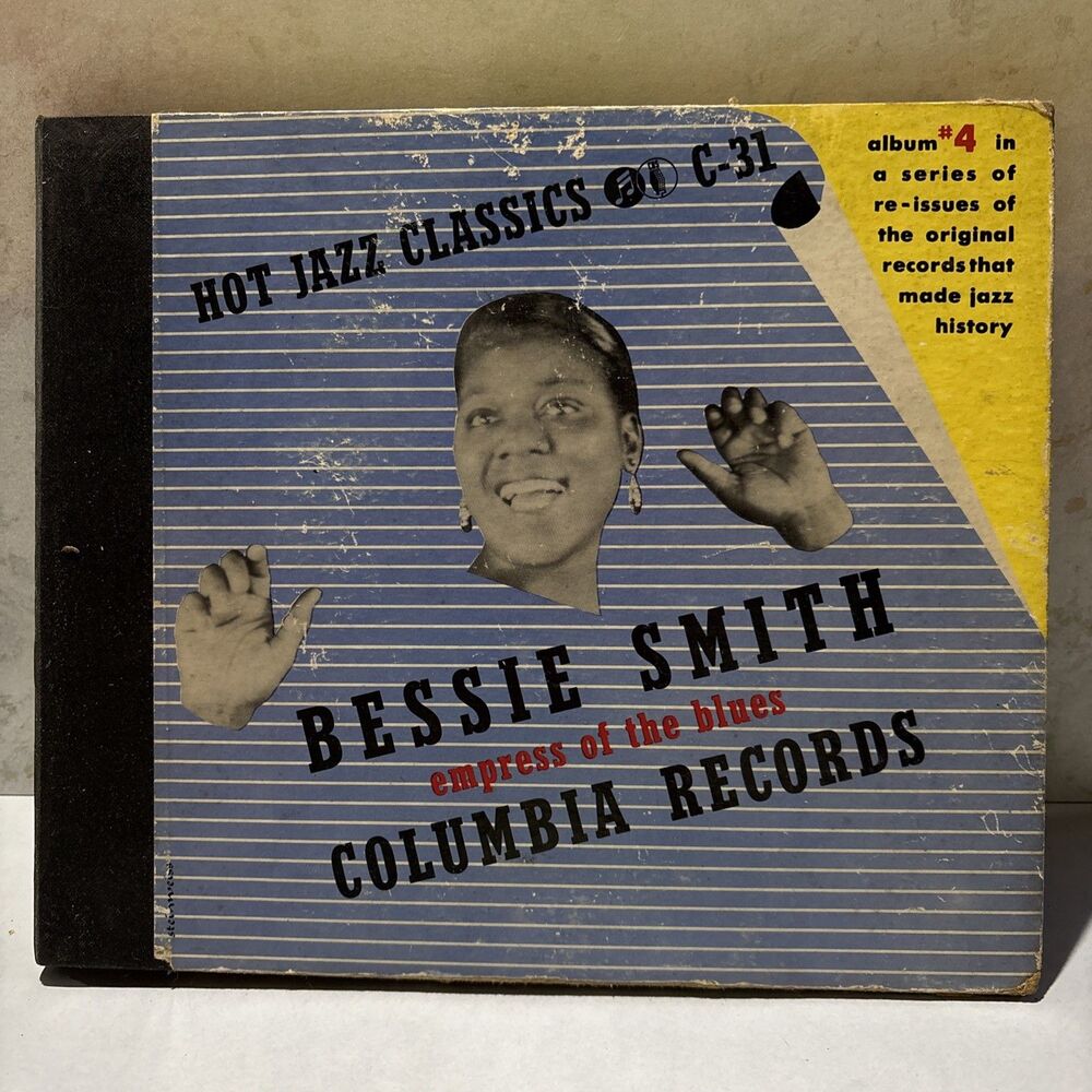 Bessie Smith - COLUMBIA ALBUM C-31 - Hot Jazz Classics Vol. 4 -  4x78 RPM